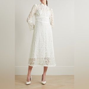 Zimmermann wonderland lace midi dress